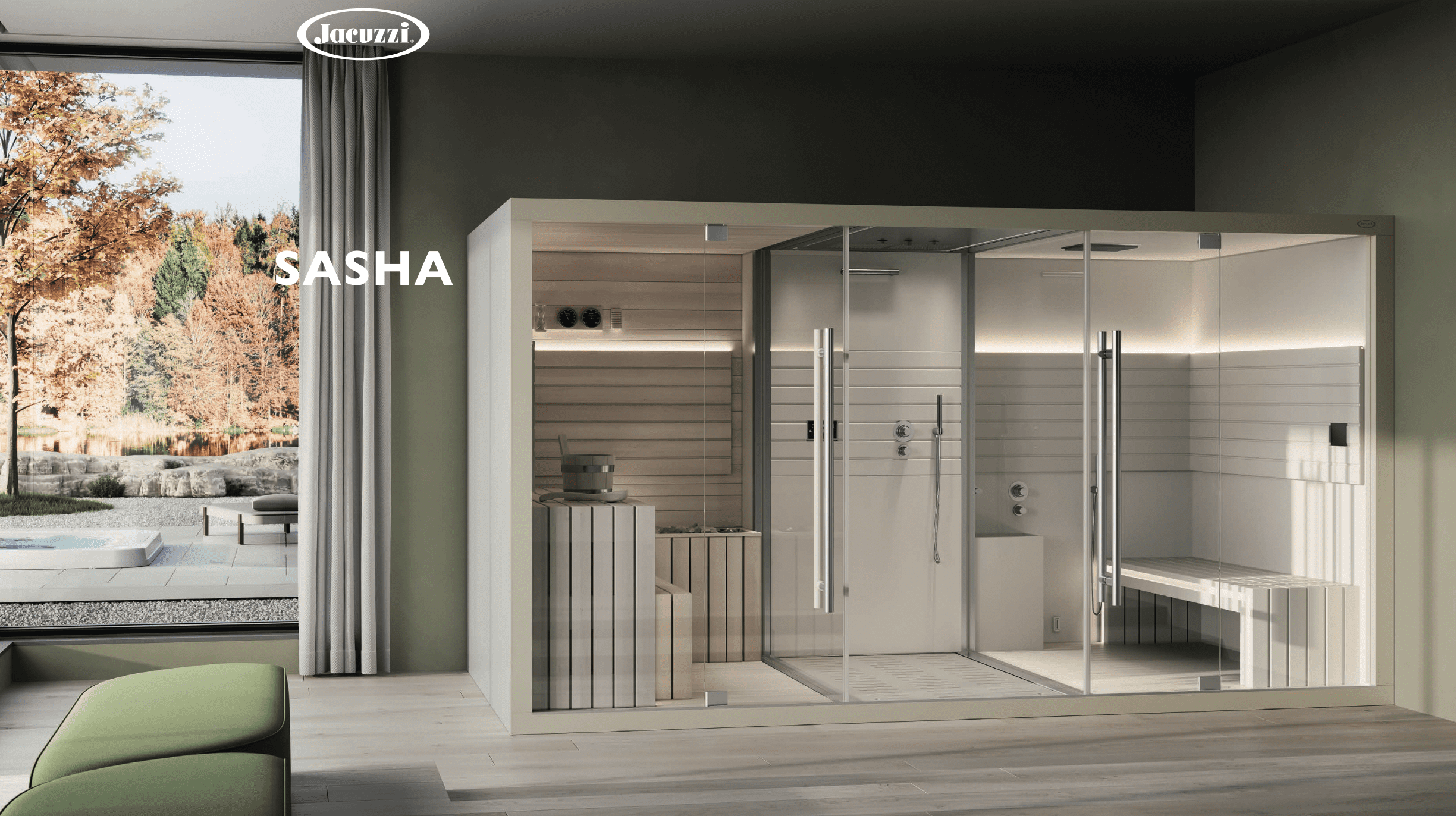 Caimi Internetional Jacuzzi shower