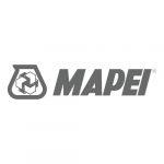 Logo Mapei semplice grigio caimi international