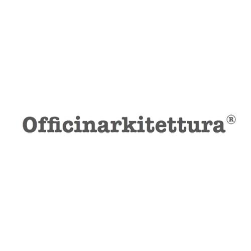 logo officinaarkitettura grigio caimi international