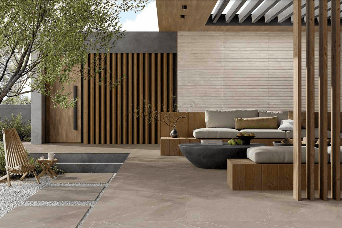 Caimi internetional Ceramiche Rondine living room